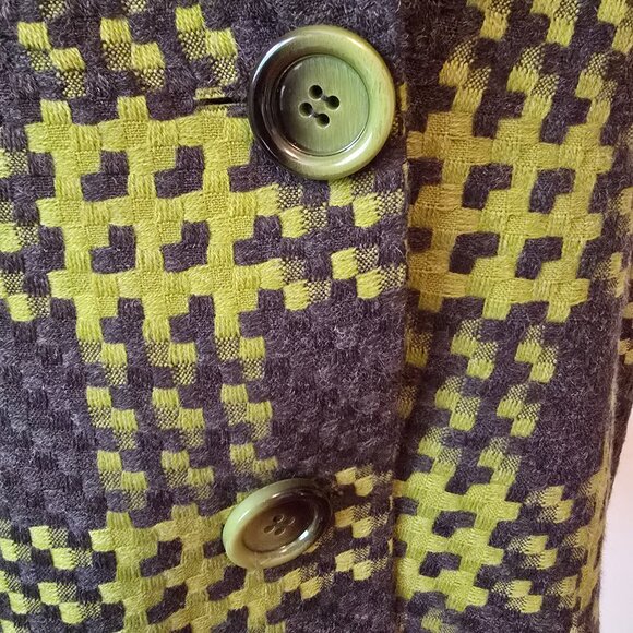 Vex Collection Houndstooth Wool Blend Blazer & Carlie's Court Sweater Set - Picture 3 of 16